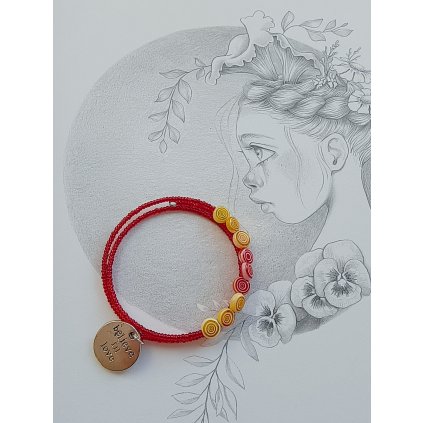 Náramek, 2020, paměťový drát, Atilla, 1 ks