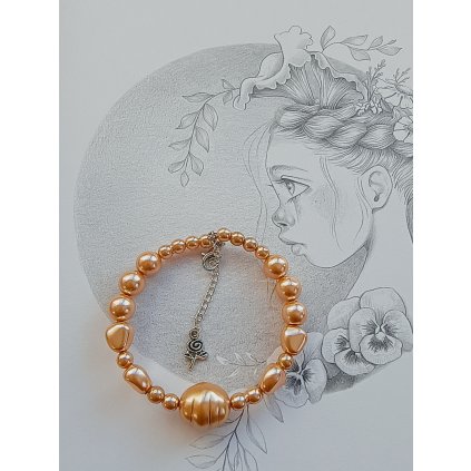 Náramek, 2022, paměťový drát, Adalena, 1 ks