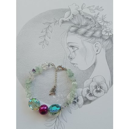 Náramek, 2026, paměťový drát, Apolena, 1 ks