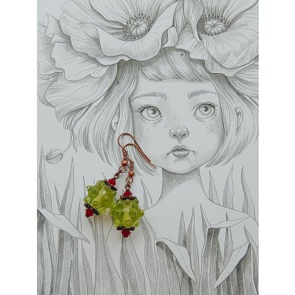 Náušnice, 1025, Bohunka, 1 pár