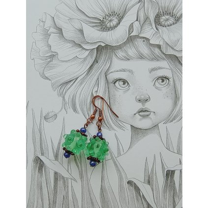 Náušnice, 1026, Bobina, 1 pár