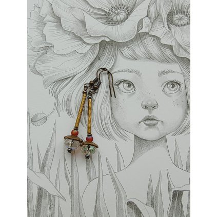 Náušnice, 1027, Berenika, 1 pár