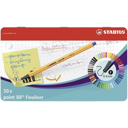 Liner Point 88, 50 barev, 0,4 mm