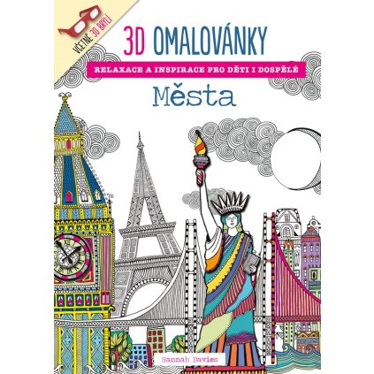 3D-omalovánky, Města, Hannah Davies