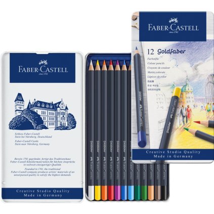 Faber Castell, Goldfaber, 114712, sada 12 ks