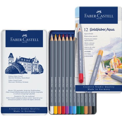 Faber Castell, Goldfaber Aqua, 114612, sada 12 ks