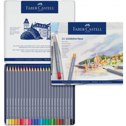 Faber Castell, Goldfaber Aqua, 114624,  sada 24 ks