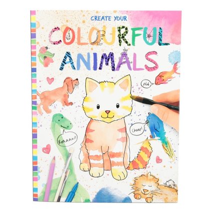 Create your, Colourful animals