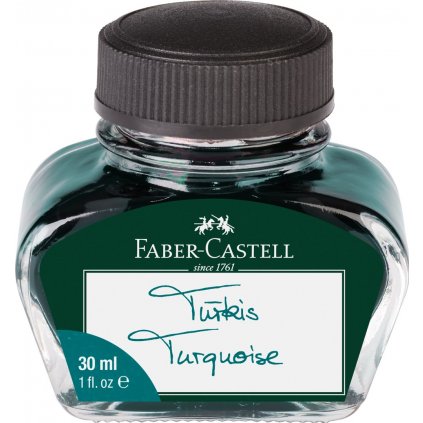 Faber-Castell, inkoust, tyrkysová, 30 ml