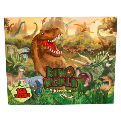 Dino world, kreativní sešit, Dino world
