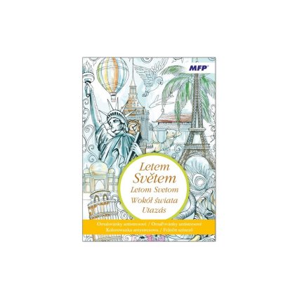 Letem světem, antistresové omalovánky, MFP
