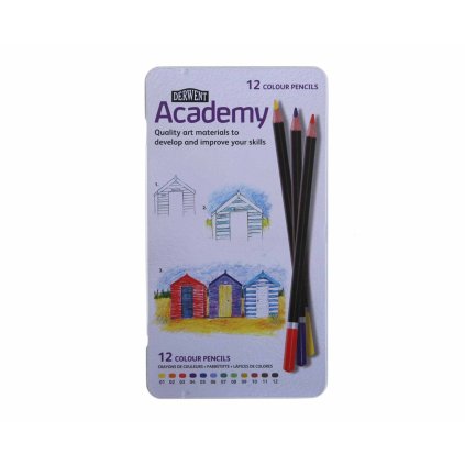 Derwent, 2301937, Academy, umělecké pastelky, 12 ks