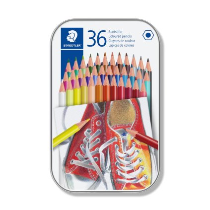 Staedtler, 175 M36, sada šestihranných pastelek Wopex, 36 ks