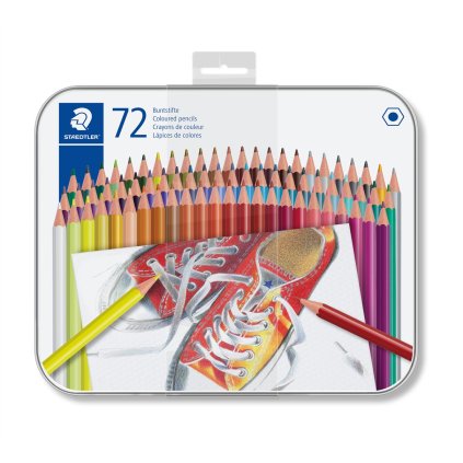 Staedtler, 175 M72, sada šestihranných pastelek Wopex, 72 ks