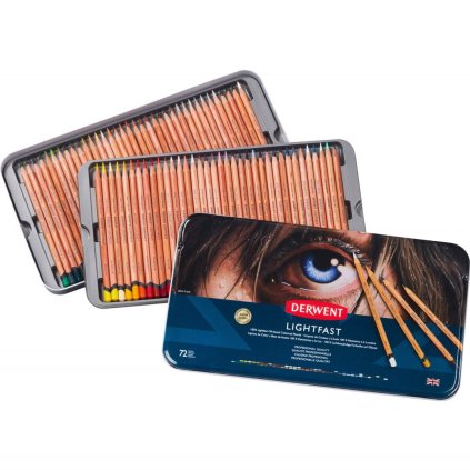 Derwent, 2302722, Lightfast, umělecké pastelky, 72 ks