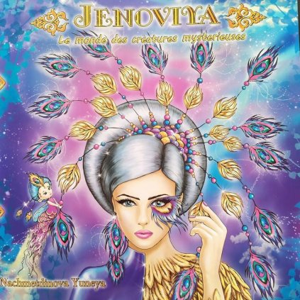 Jenoviya, antistresové omalovánky, Yunea Nachmetdinova