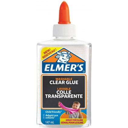 Elmer's, 2077929, lepidlo pro výrobu slizu, 147 ml, transparentní