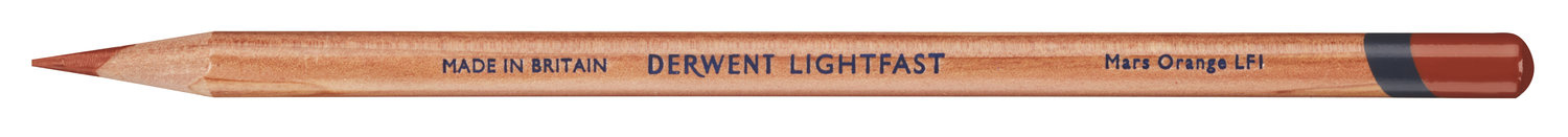 Levně Derwent, Lightfast, umělecké pastelky, kusové, 1 ks Barva: Mars Orange