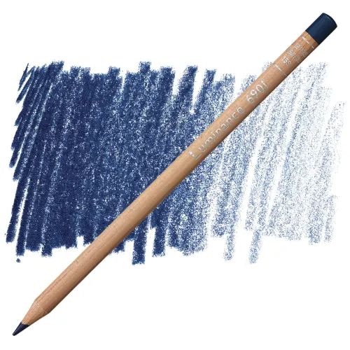 Levně Caran d´Ache Caran d'Ache, 6901, Luminance, umělecké pastelky nejvyšší kvality, kusové, 1 ks Barva: Prussian Blue 159