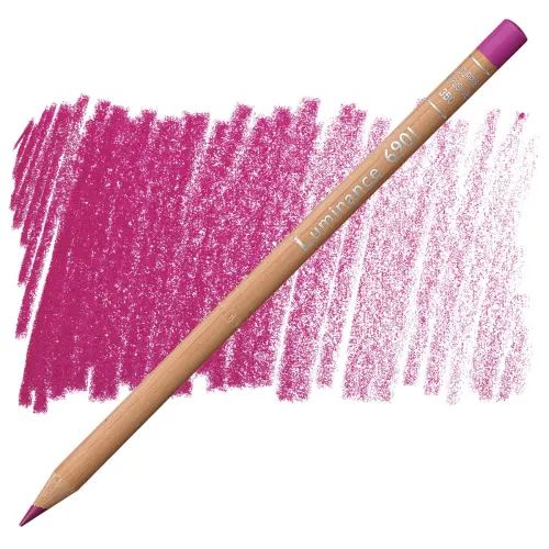 Levně Caran d´Ache Caran d'Ache, 6901, Luminance, umělecké pastelky nejvyšší kvality, kusové, 1 ks Barva: Purplish Red 350