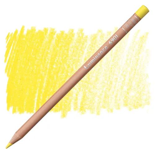 Levně Caran d´Ache Caran d'Ache, 6901, Luminance, umělecké pastelky nejvyšší kvality, kusové, 1 ks Barva: Bismuth Yellow 810