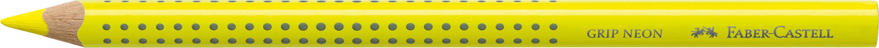 Levně Faber-Castell, Jumbo Grip Neon, suchý neonový zvýrazňovač, kusový, 1 ks Barva: Žlutá Neon
