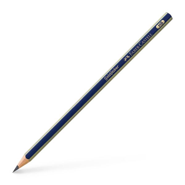 Faber-Castell Faber-Castell, Goldfaber, grafitová tužka, kusová, 1 ks Tvrdost tužek: HB