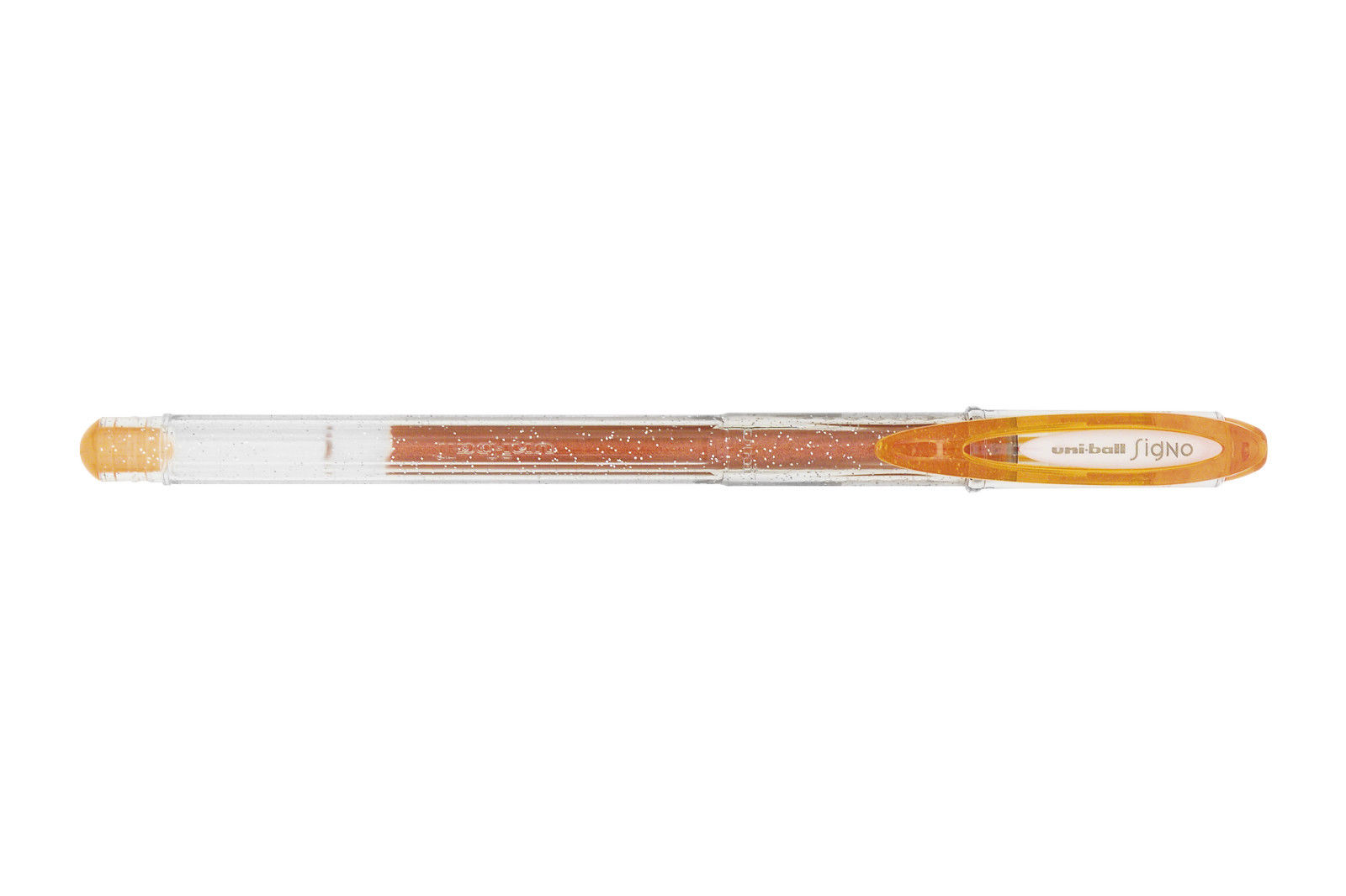Levně Uni-ball, UM-120SP, Signo Sparkling, gelové pero třpytkové, kusové, 1 ks Barva Gelová pera: Oranžová