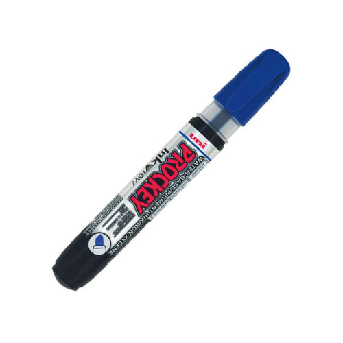 Levně Uni-ball, PM-225, Prockey Ink-view, popisovač, kusový, 1 ks Barva: Modrá