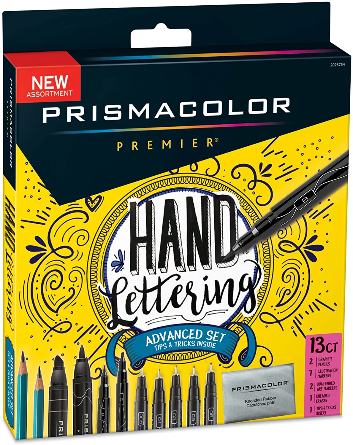 Levně Prismacolor, 2023754, Premier, Hand lettering set, kaligrafická sada, 13 ks