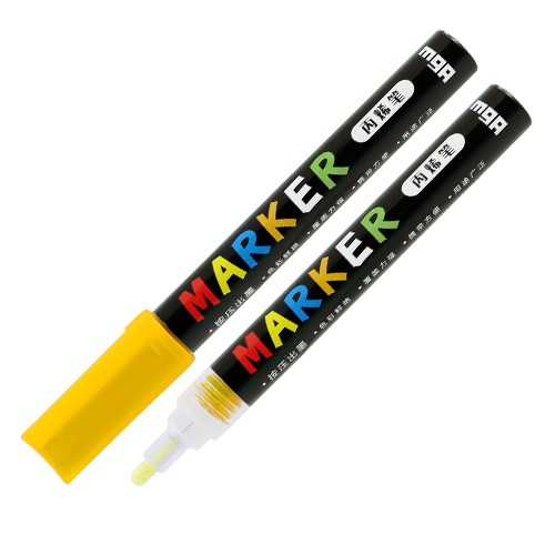 Levně M&G, Acrylic Marker, akrylový popisovač, 2 mm, 1 ks Barva MG popisovač: Light Yellow