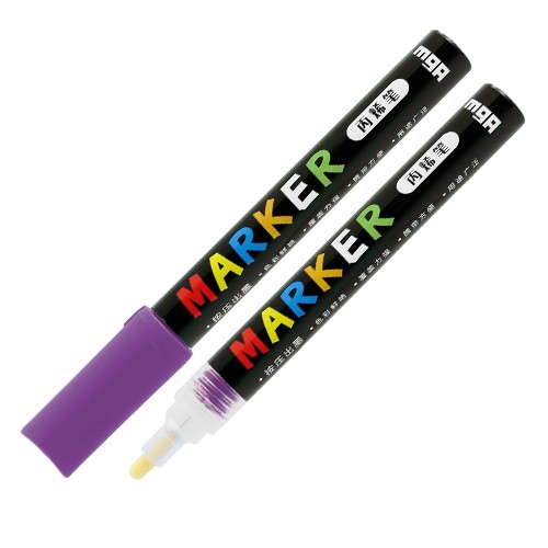 Levně M&G, Acrylic Marker, akrylový popisovač, 2 mm, 1 ks Barva MG popisovač: Purple