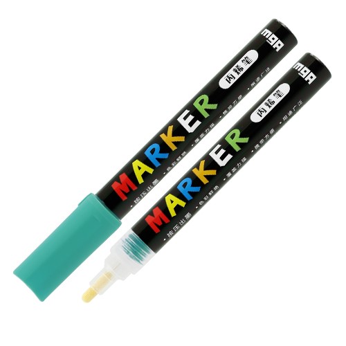 Levně M&G, Acrylic Marker, akrylový popisovač, 2 mm, 1 ks Barva MG popisovač: Blue Green