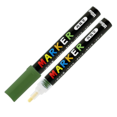 Levně M&G, Acrylic Marker, akrylový popisovač, 2 mm, 1 ks Barva MG popisovač: Deep Olive Green