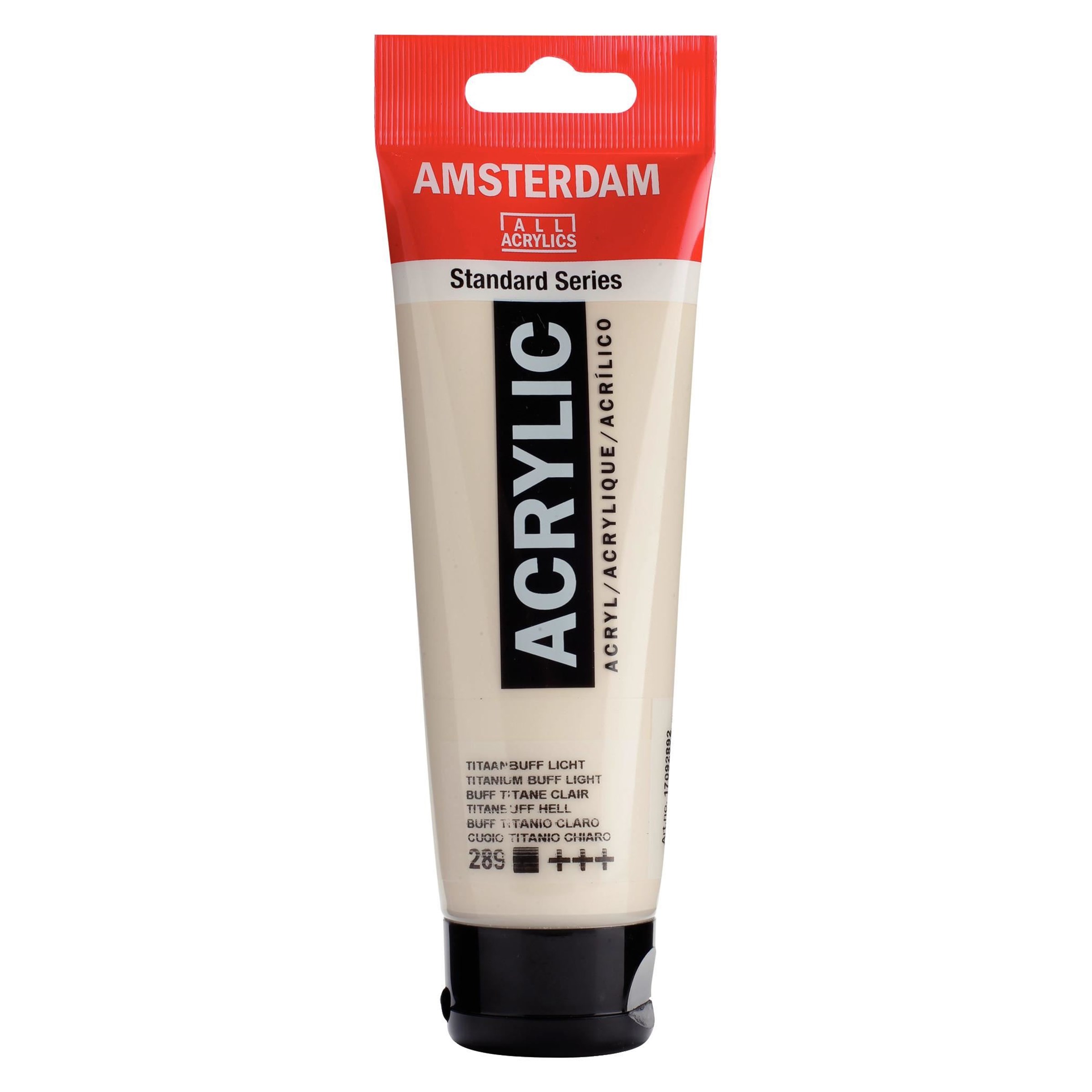 Levně Royal Talens, Amsterdam, akrylové barvy, 120 ml, 1 ks Amsterdam: 289 Titanium buff light