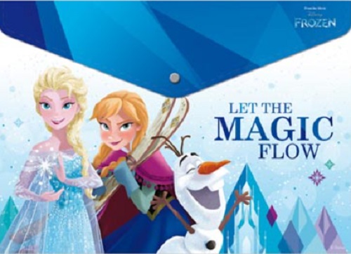 Levně MFP, 5370427, desky s drukem A5, Disney, 1 ks Potisk: Anna, Elsa a Olaf