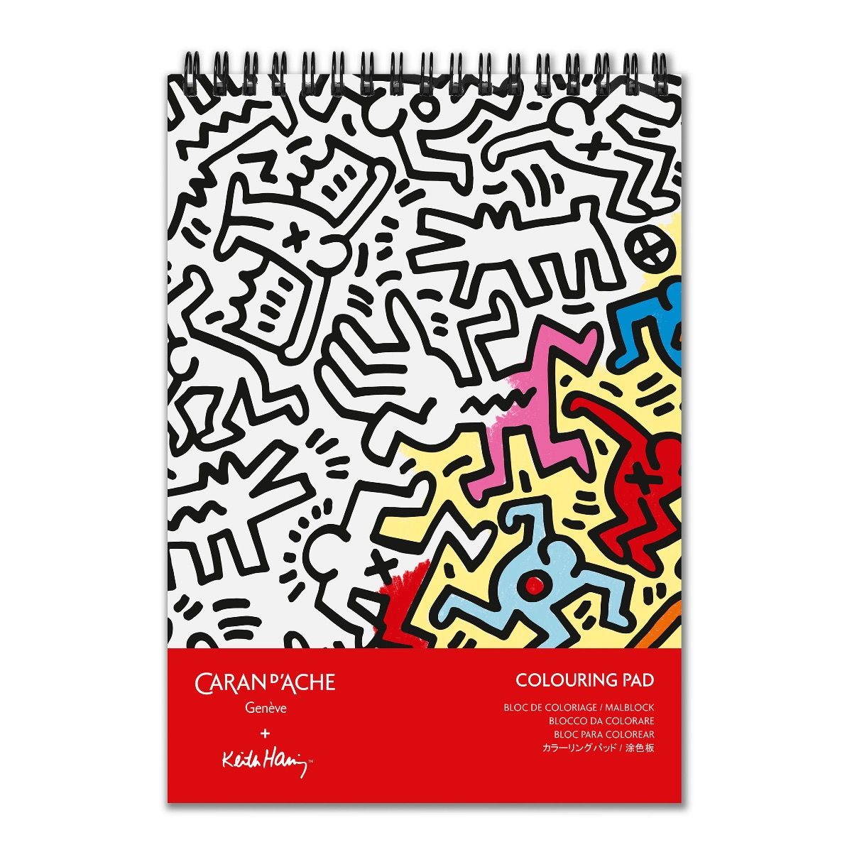 Levně Caran d´Ache Caran d'Ache, CC0454.023, antistresové omalovánky, Keith Haring