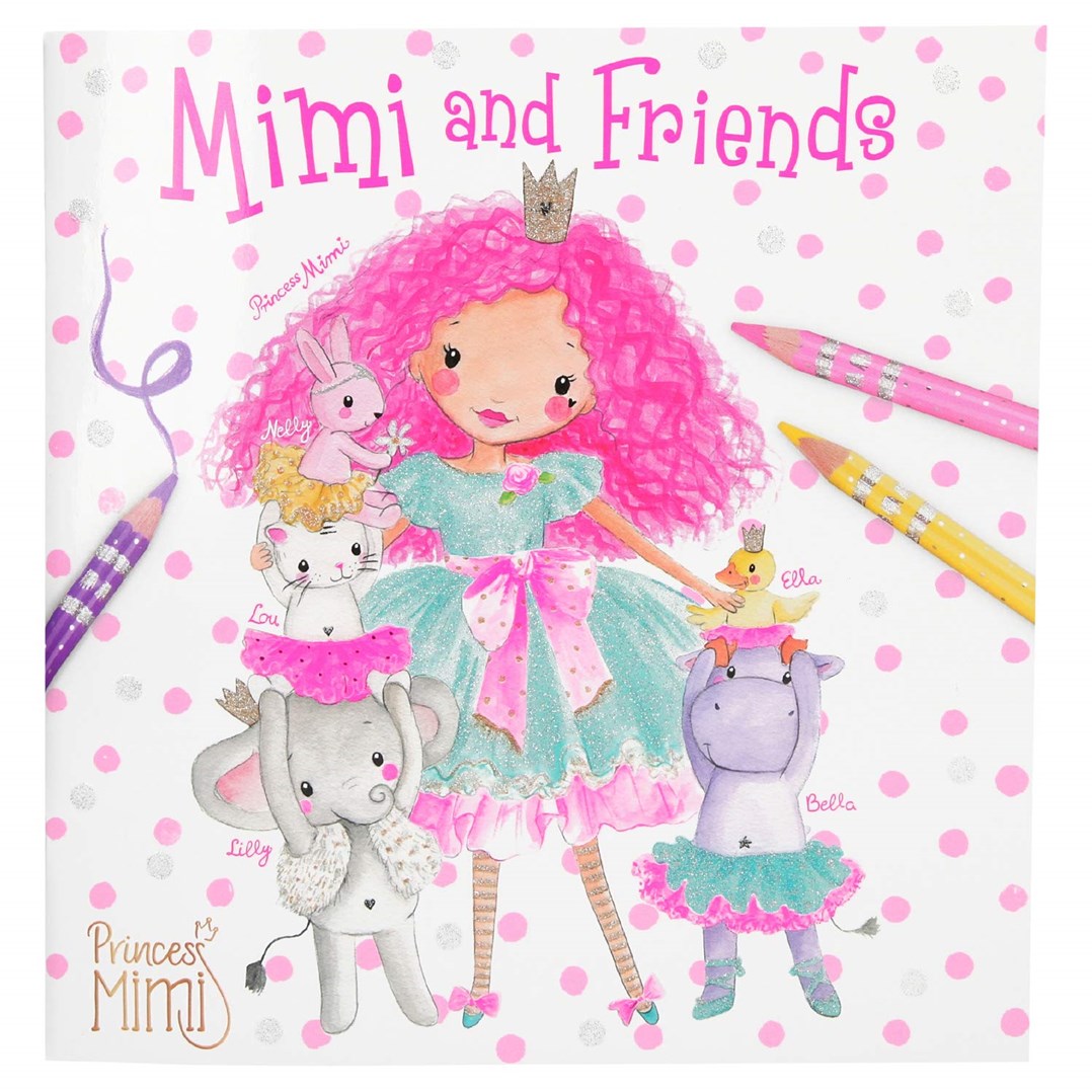 Levně Princess Mimi, 2702806, Mimi a přátelé, omalovánky pro děti