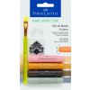 Faber-Castell, 121805,Gelatos, akvarelové křídy, 4 ks a doplňky, tělová sada