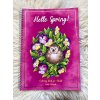 Hello Spring, antistresové omalovánky s podpisem autorky, Lenka Filonenko