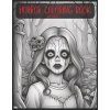 Horror Coloring Book, antistresové omalovánky, ArauK Design