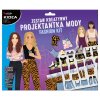 Kidea, kreativní sešit se samolepkami a šablonami, móda