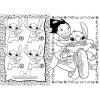 Jiri Models, omalovánky se samolepkami, Lilo & Stitch