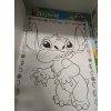 Jiri Models, 4229-5, omalovánky se samolepkami, Lilo & Stitch