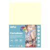 APLI, sada barevných papírů, 170 g, pastelové odstíny, 50 listů