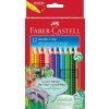 Faber-Castell, Colour Grip Jumbo, sada ergonomických akvarelových pastelek, 12 ks