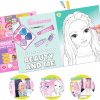 Top model, Beauty Fun, kreativní kniha omalovánek se samolepkami