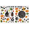 Jiri Models, 400 samolepek, sada samolepek s tematickým pozadím, Halloween