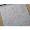 Avenue Mandarine, GY045, cut-out and coloring book doll with clothes