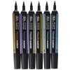 Winsor & Newton, 0290023, Promarker, brytyjskie markery artystyczne, metaliczne, 6 szt.